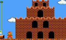 mario bros castle