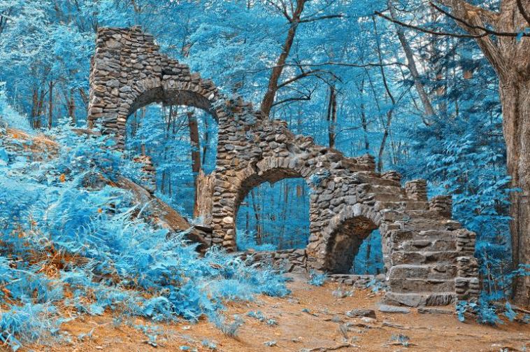 Castle in ruins